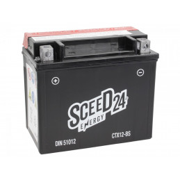 Sceed24 Batterie YTX12-BS,...