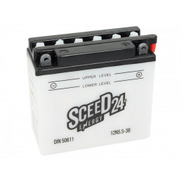 Sceed24 Batterie 12N5,5-3B,...