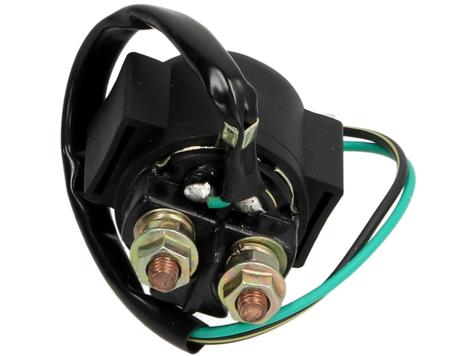 Sceed24 Starterrelais 12 V, 139 QMA/QMB für Yamaha, Honda, Peugeot, Suzuki, ATU, Baotian, Benzhou, Buffalo, Dafier, Derbi, Eppella, FYM, Jinlun, Jonway, Kreidler, Kymco, Lambretta, Leike, LML, Longbo