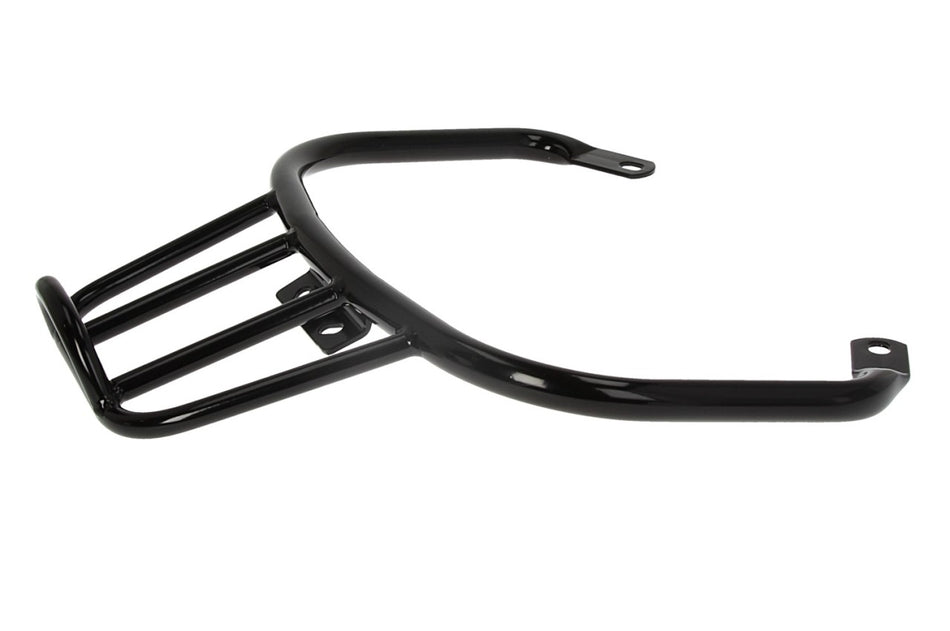 Gepäckträger, hinten, schwarz, pulverbeschichtet, glänzend, Minirack