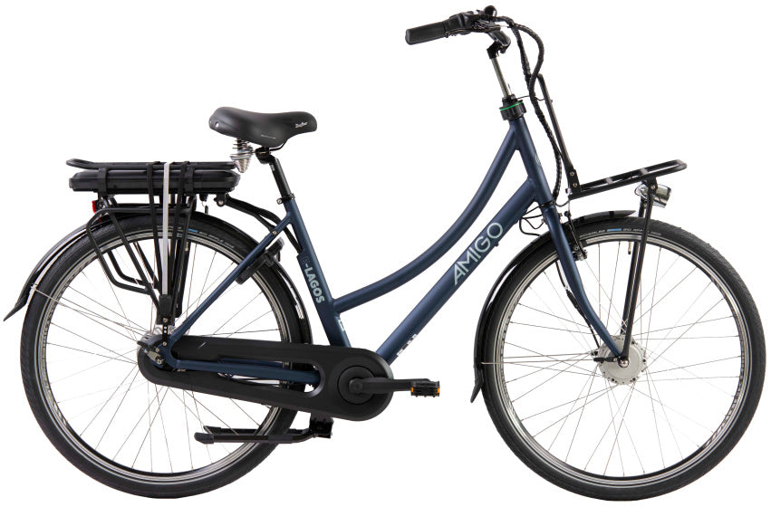 E-Lagos T3 28 Zoll 50 cm Damen 7G Rollerbrakes Mattblau