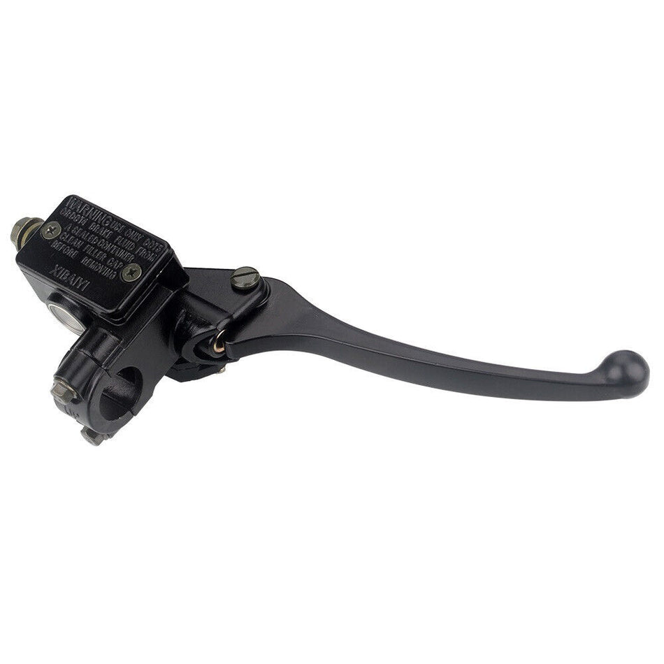 Schwarze Bremspumpe Bremszylinder Handbremse für Roller und Motorräder, Rechts 7/8'' (22 mm)