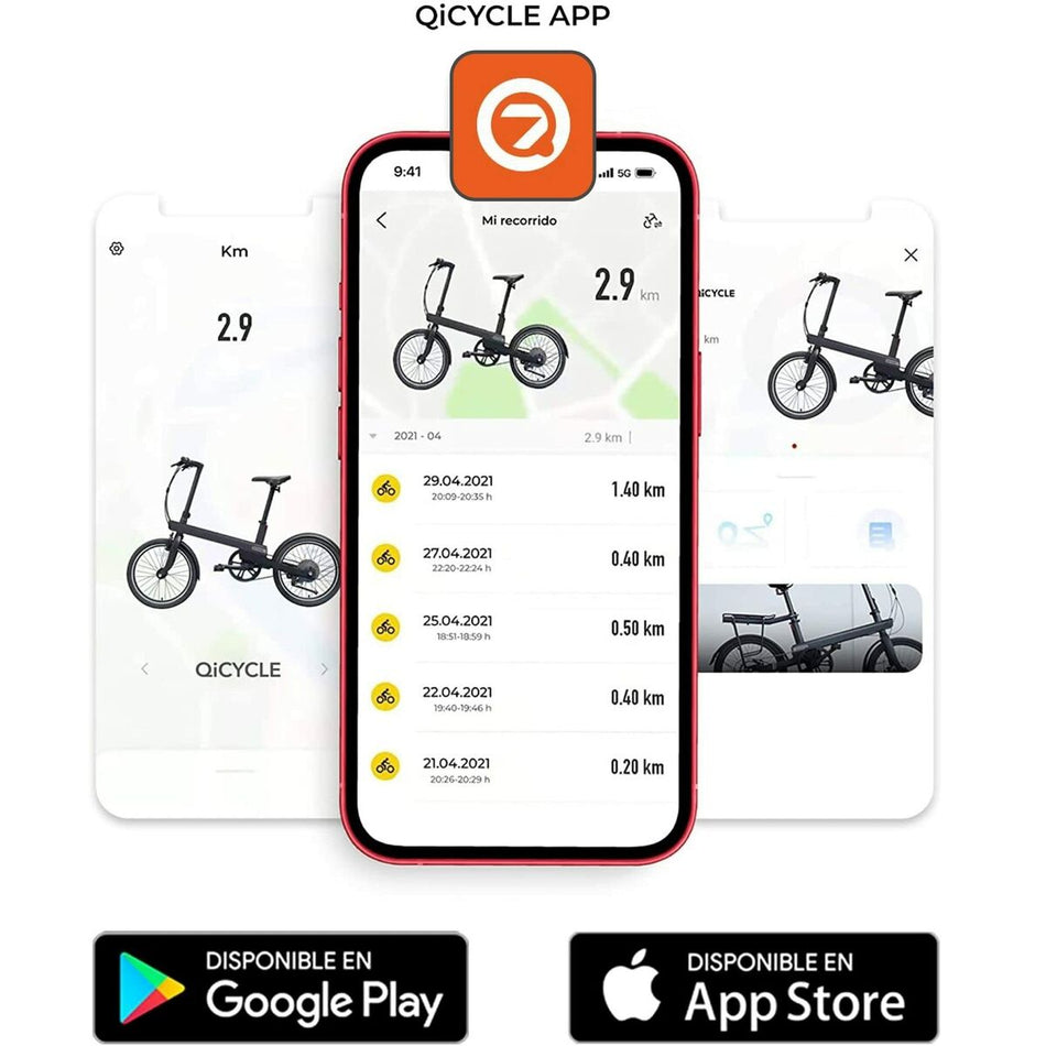 Elektrisches Fahrrad Xiaomi QICYCLE 20" 250W Grau 250 W 7500 mAh 20"