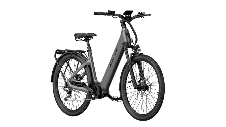 Vanpowers E-Bike Urban Glide-Ultra Eisengrau Größe S