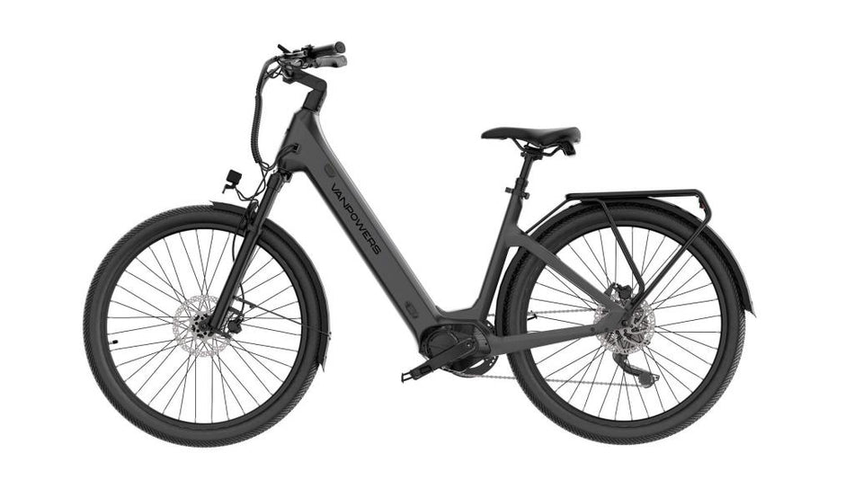 Vanpowers E-Bike Urban Glide-Ultra Eisengrau Größe L