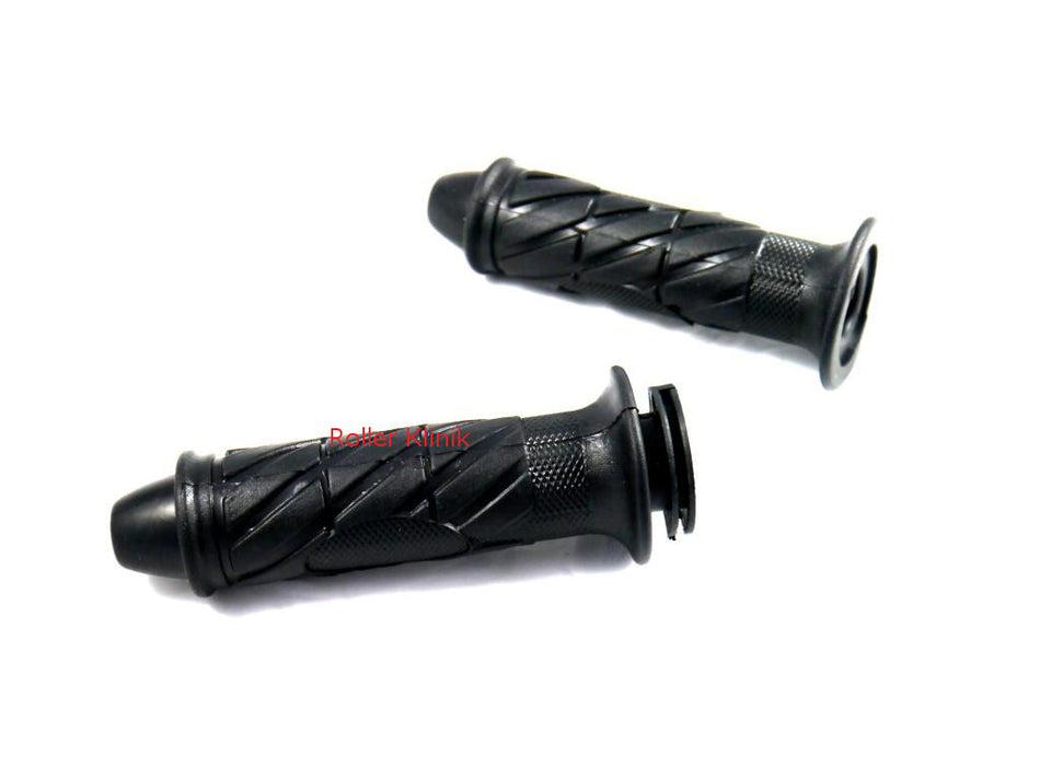 Lenkergriffe Gasgriff Schwarz Universal Roller
