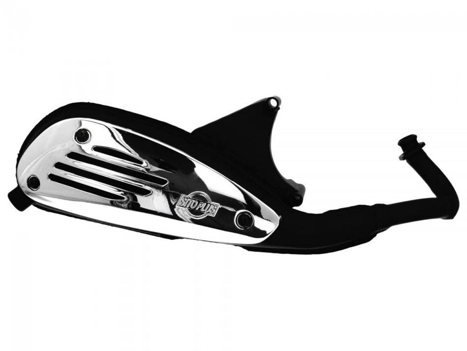 Sito / LeoVince, Auspuffanlage Sito Plus, Stahl, Silber, Komplettanlage