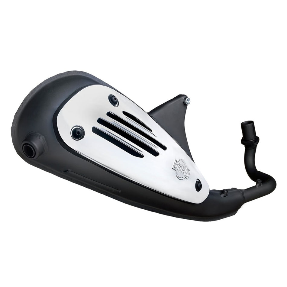 Sito / LeoVince Auspuffanlage Sito Plus, Stahl, Silber, Komplettanlage