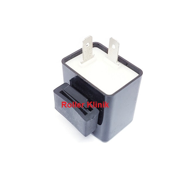 12V Blinkerrelais Blinker Geber Blinkrelais 2-Polig (12 Volt) für Roller Scooter