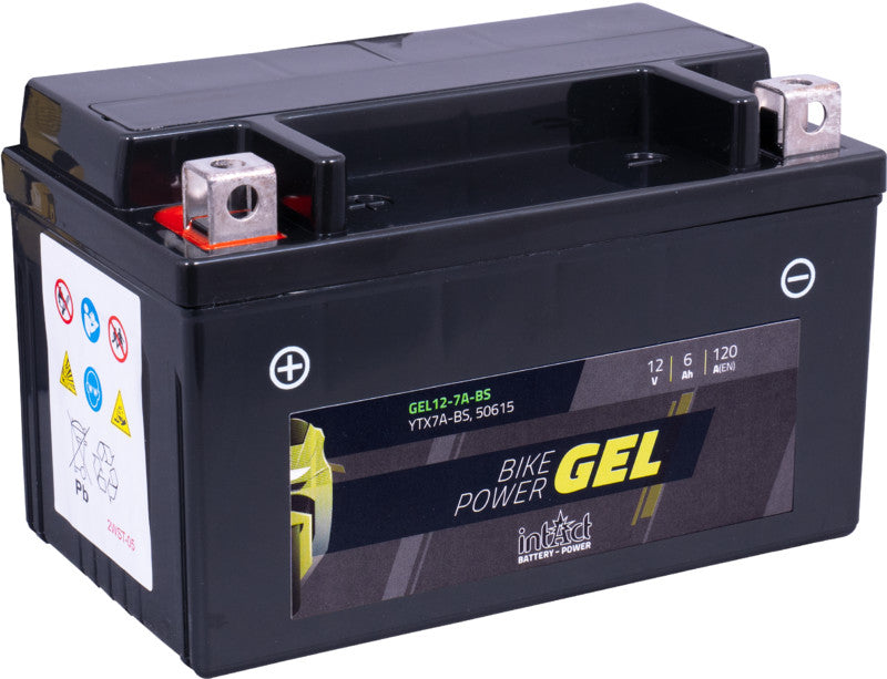 YTX7A-BS Roller GEL Batterie MoBa 12V 6A (c20) 120 A (EN) YTX7A-BS