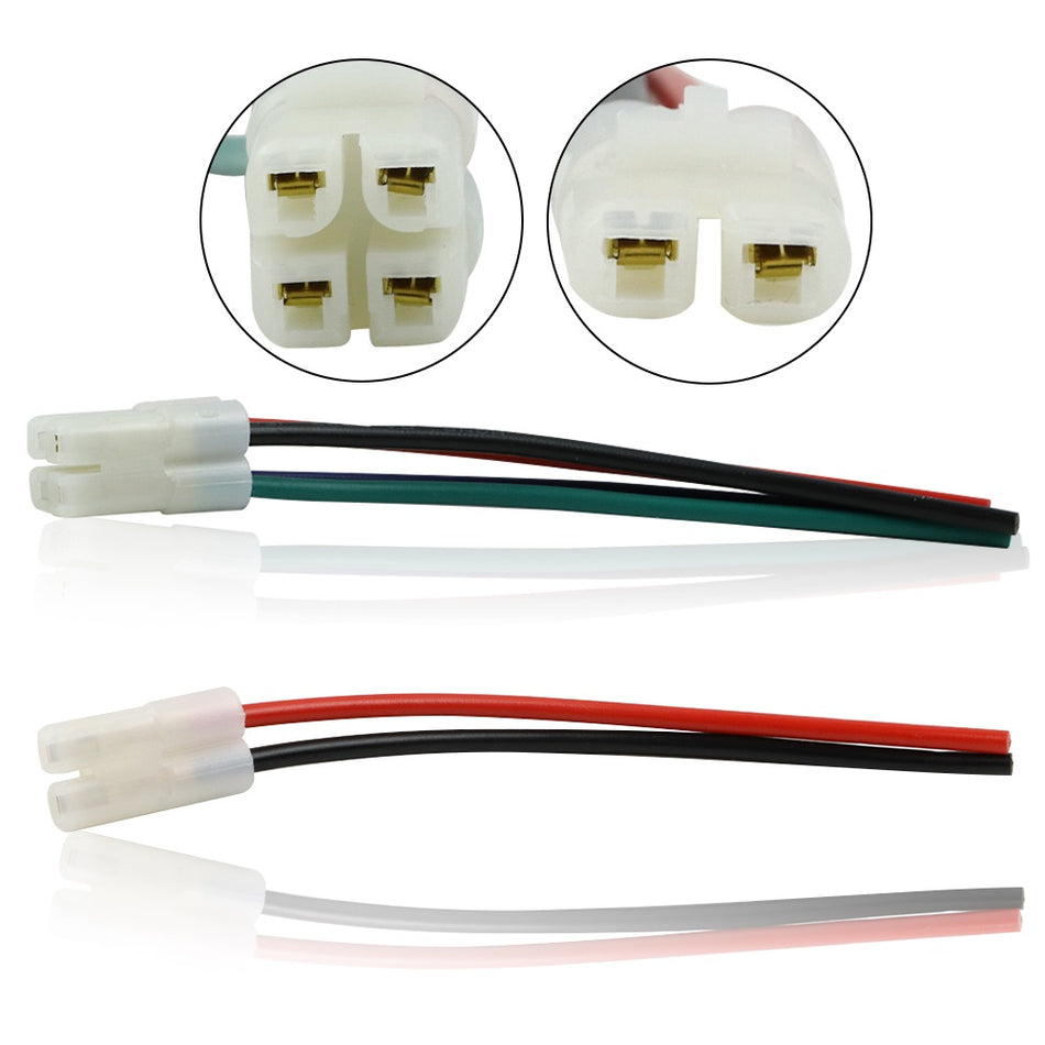 CDI Kabel 2-Stecker für z.B China Roller JM STAR MOTINO SHENKE RIEJU YIYING GY6 QUAD/ATV