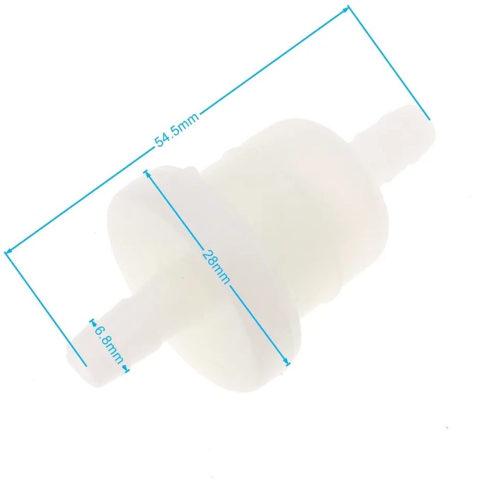 Universal Benzinfilter Filtter 6.8mm Kraftstofffilter für China Roller Motorrad Quad/ATV Scooter usw.
