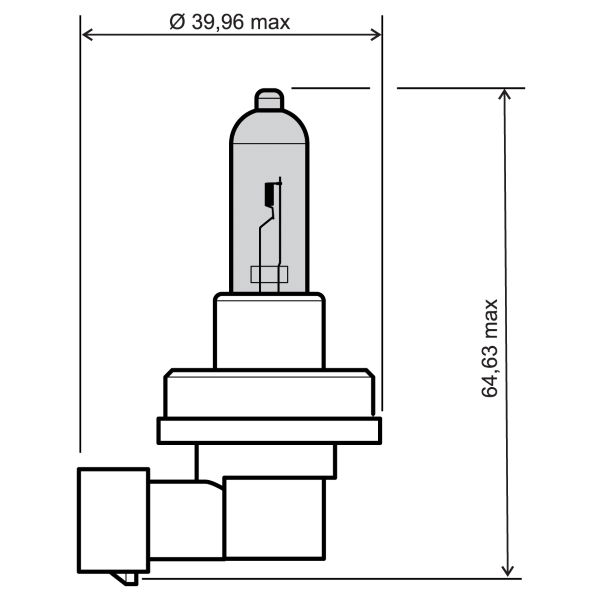 Halogenlampe Birnen Bilux Halogen H8 12V 35W BLUB BULB (E1) Sockel Birne Glühbirne