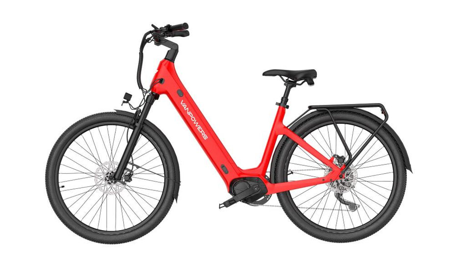 Vanpowers E-Bike UrbanŽGlide-Ultra Lavarot Größe L