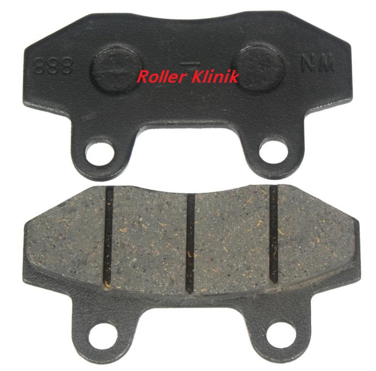 Bremsbeläge Bremsklötze 2 Kolben GY6 Retro Roller Znen Rex Benzhou