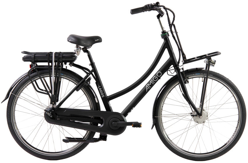 E-Lagos T3 28 Zoll 50 cm Damen 7G Rollerbrakes Mattschwarz