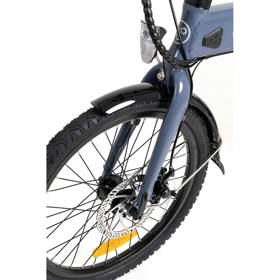 Elektrisches Fahrrad Youin You-Ride Barcelona 9600 mAh Grau Blau 20" 250 W 25 km/h