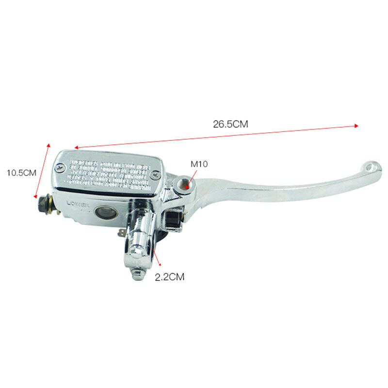 Hydraulikbremse Bremshebel rechts für China Roller Retro Roller Znen 22mm