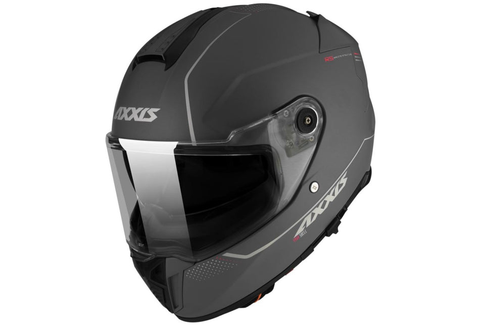 Axxis Integralhelm Hawk SV, Solid, ABS, titan, matt, ECE 22.06