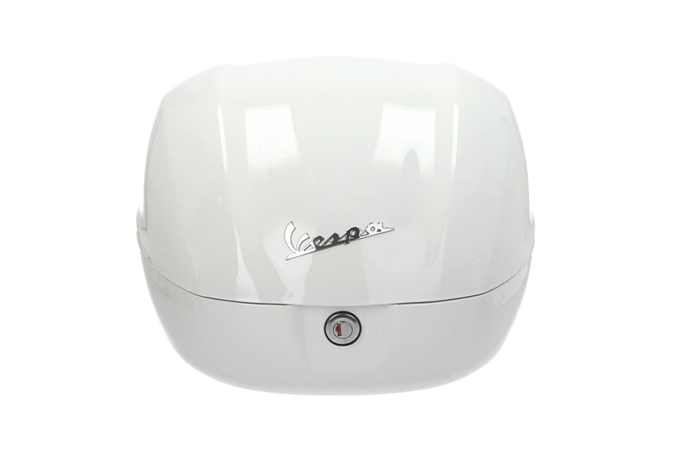 NF ProKit Top Case Kit 32 l, Suffix: B04_weiss, Gepäckträger chrom, Rückenpolster schwarz, Vespa Primavera