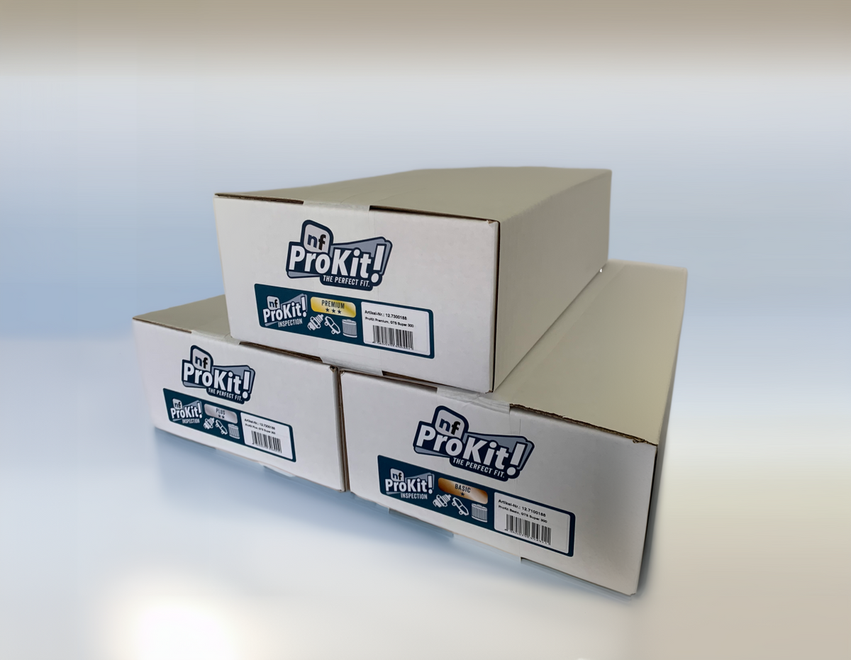 Basic Pro Primium NF ProKit Inspektionskit, (OEM), Vespa GTS 125 Super, Baujahr: 2021-20 ...