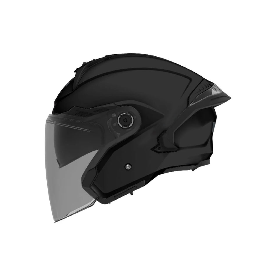 MT Helmets Jethelm Cosmo SV, Pure, schwarz, matt, ABS, ECE 22.06