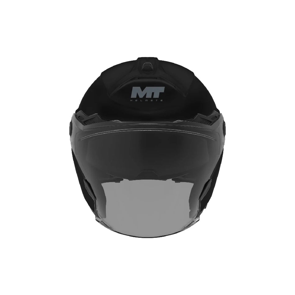 MT Helmets Jethelm Cosmo SV, Pure, schwarz, matt, ABS, ECE 22.06