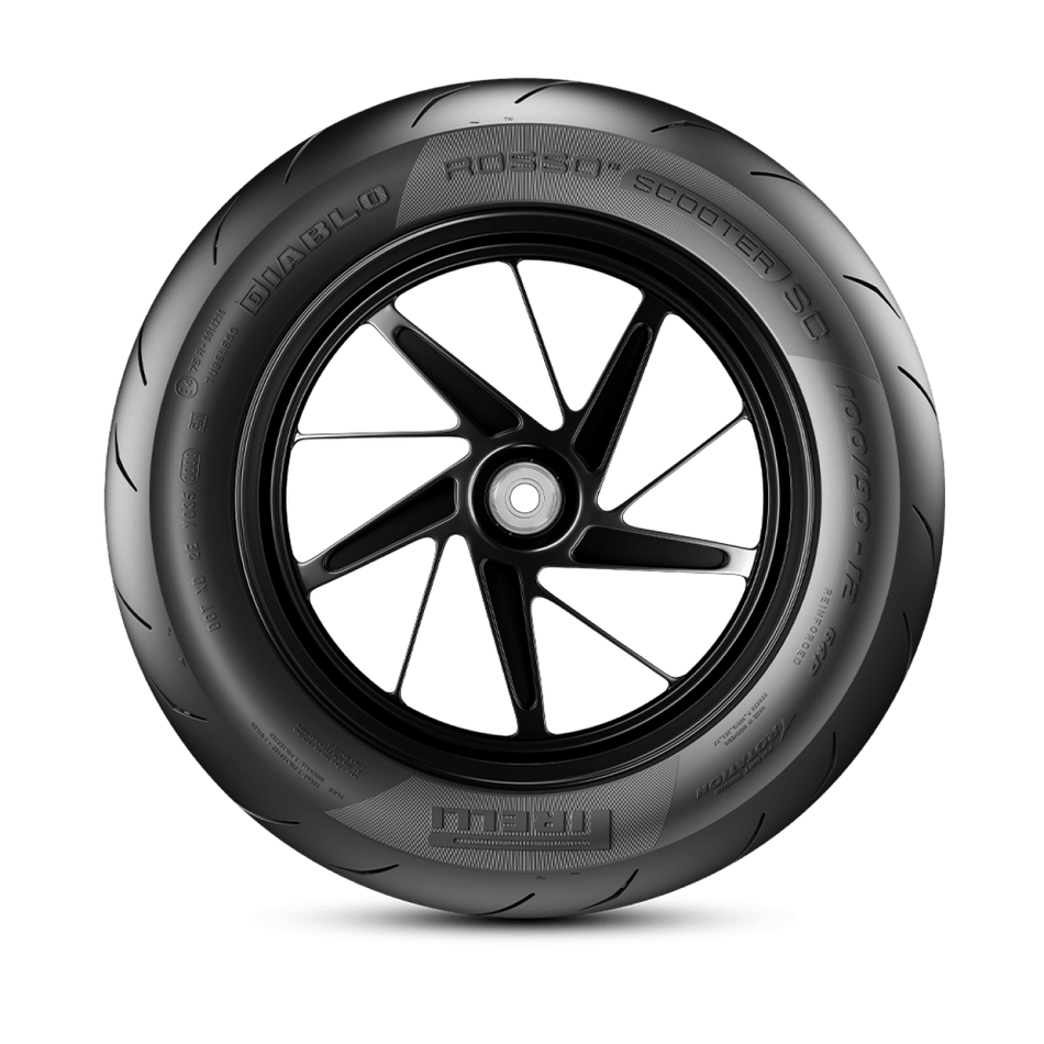 Pirelli Reifen 130/70-12, 62P, TL, Diablo Rosso Scooter SC rear, Sportlich