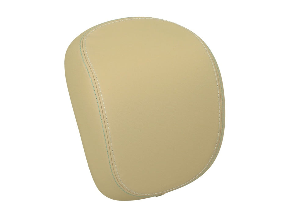 Rückenpolster für Vespa Primavera 50 / 125 / 150 Batik & 125 Basic – Beige, grüne Naht