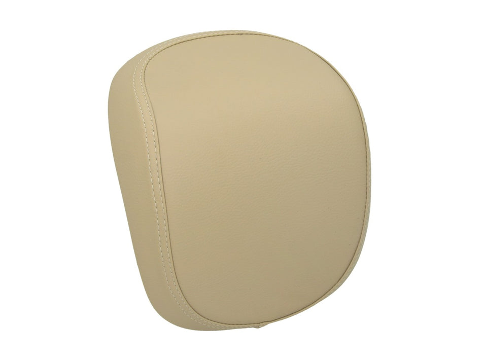 Rückenpolster für Vespa Primavera 125 / 150 – Beige, beige Naht